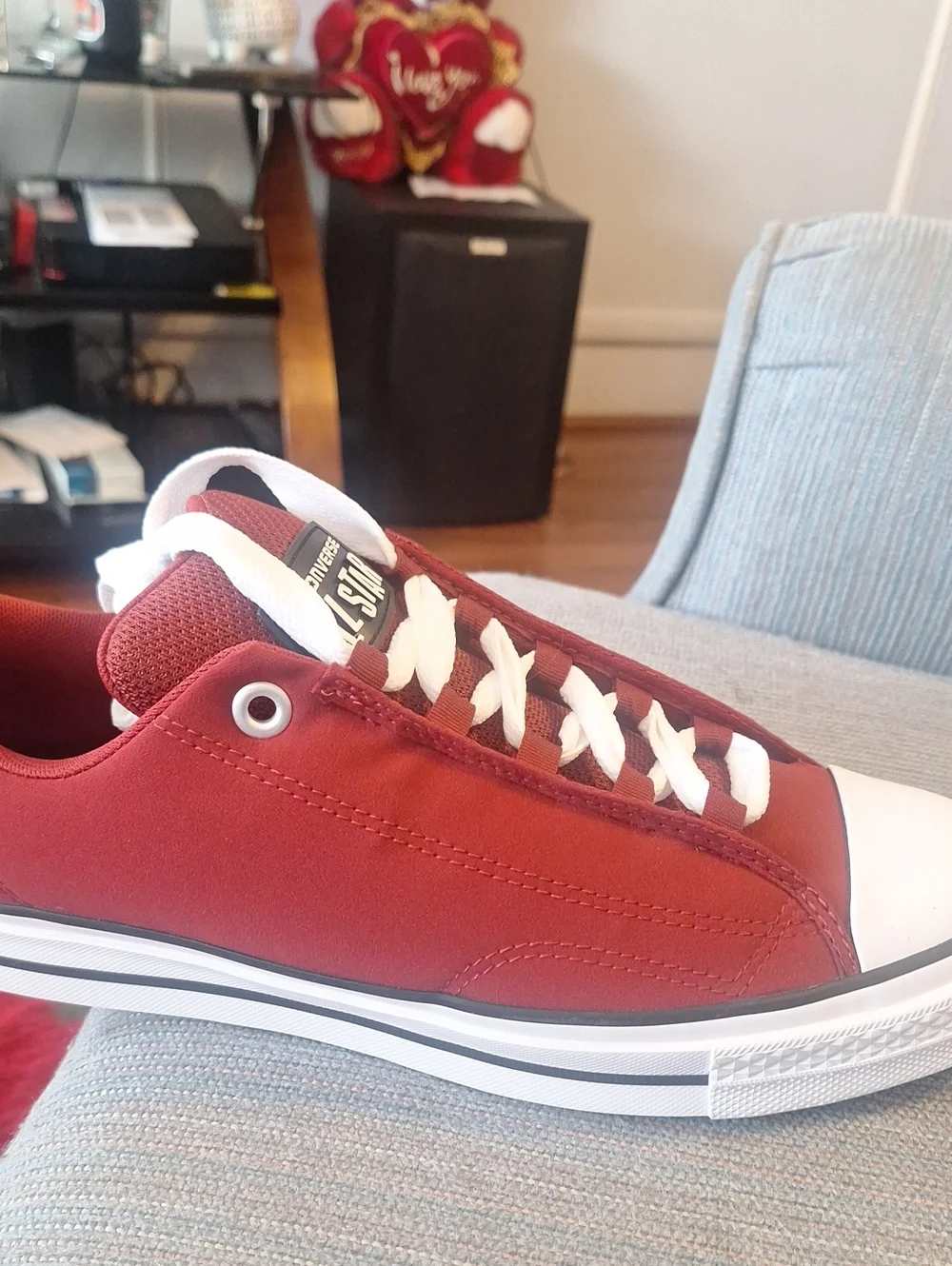 Converse Kids' Red Low Top Sneakers - Classic All Star